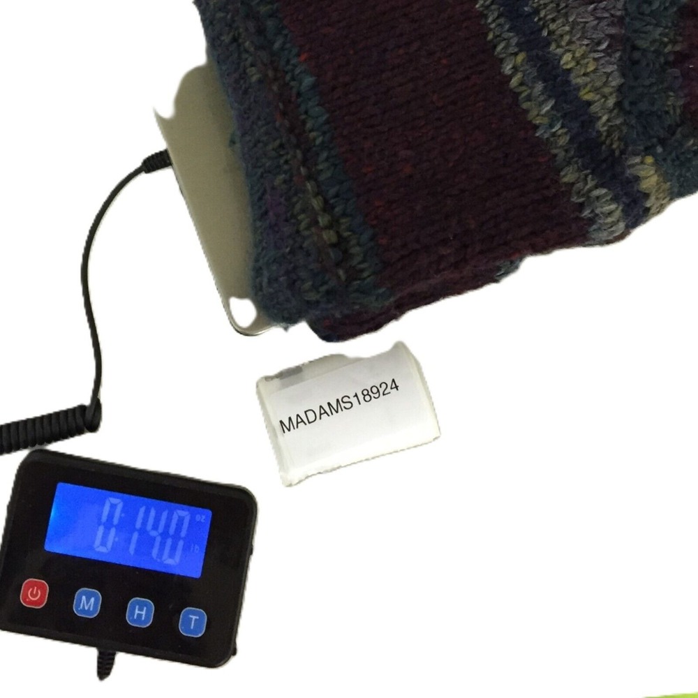 St. John Bay Full Zip Vest Sweater Mens XL Multicolor Stripe Knit Sleeveless Vtg - Picture 7 of 7